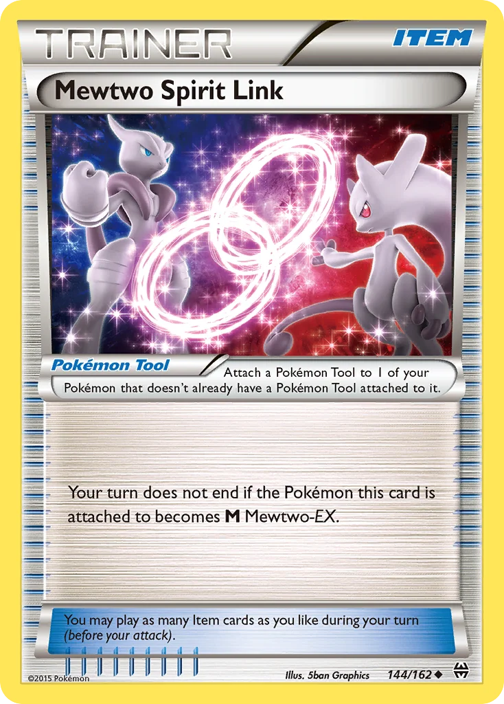Mewtwo Spirit Link 144/162 Uncommon