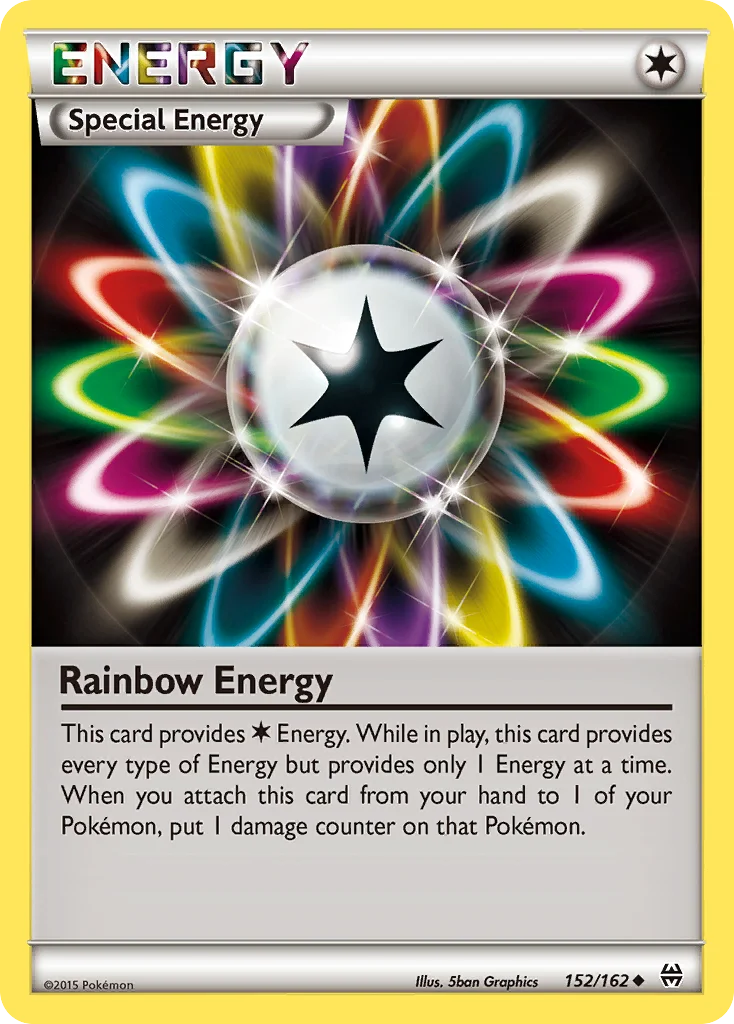 Rainbow Energy 152/162 Uncommon