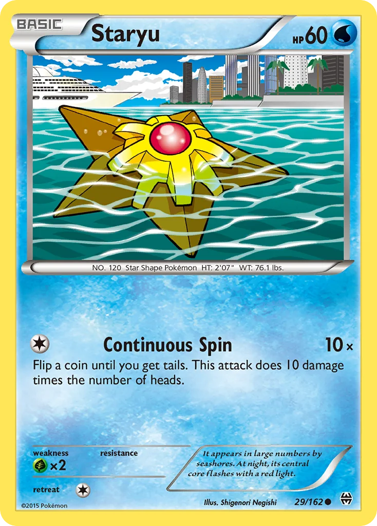 Staryu 029/162 Common