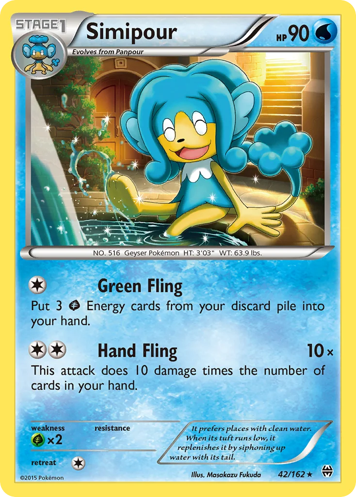Simipour 042/162 Rare