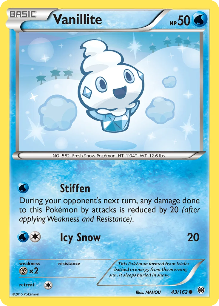 Vanillite 043/162 Common