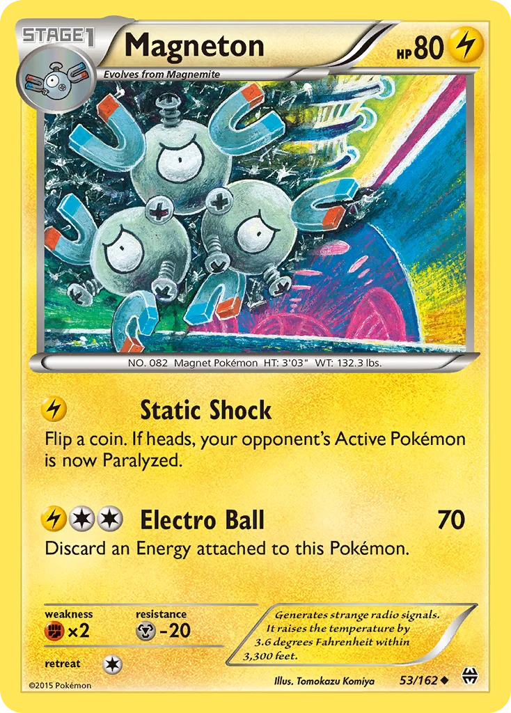 Magneton 053/162 Uncommon