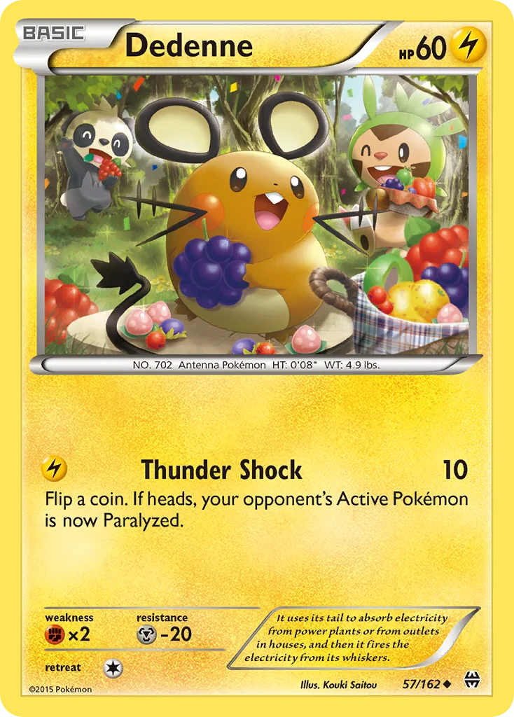 Dedenne 057/162 Uncommon