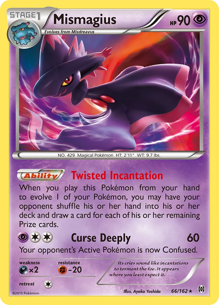 Mismagius 066/162 Rare holo