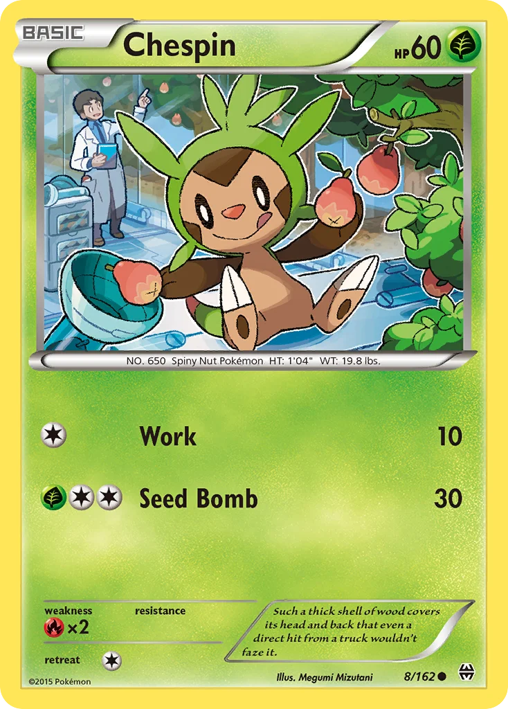 Chespin 008/162 Common