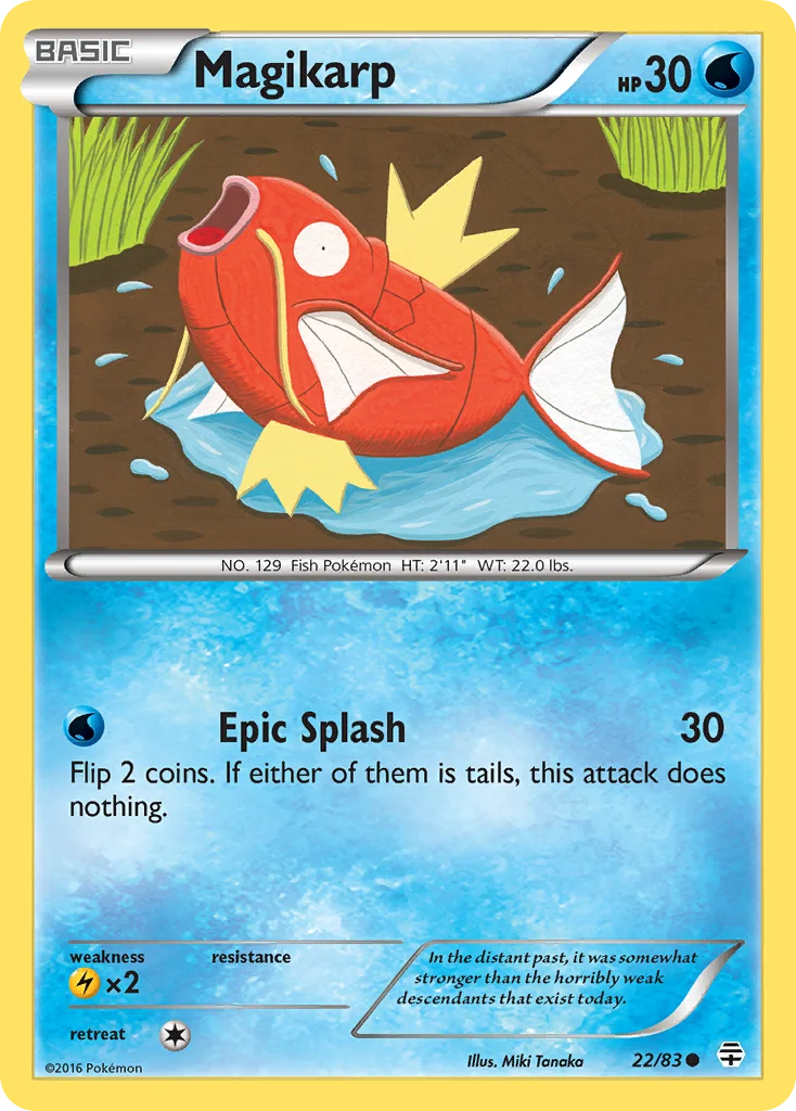 Magikarp 022/83 Common