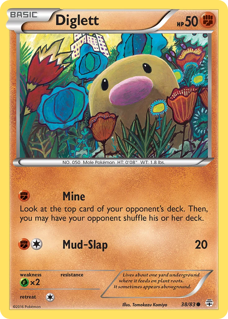 Diglett 038/83 Common