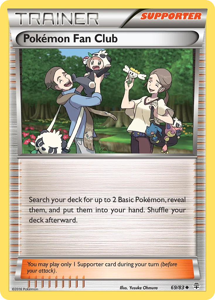 Pokémon Fan Club 069/83 Uncommon