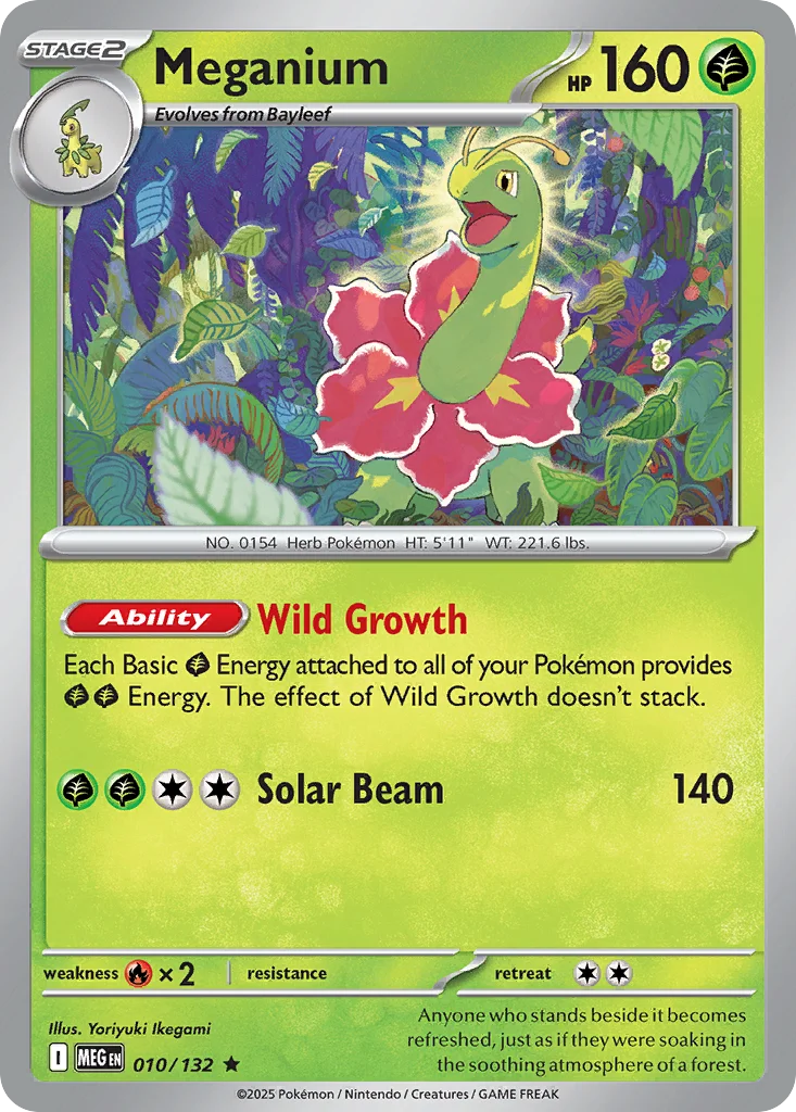 Meganium 010/132 Rare