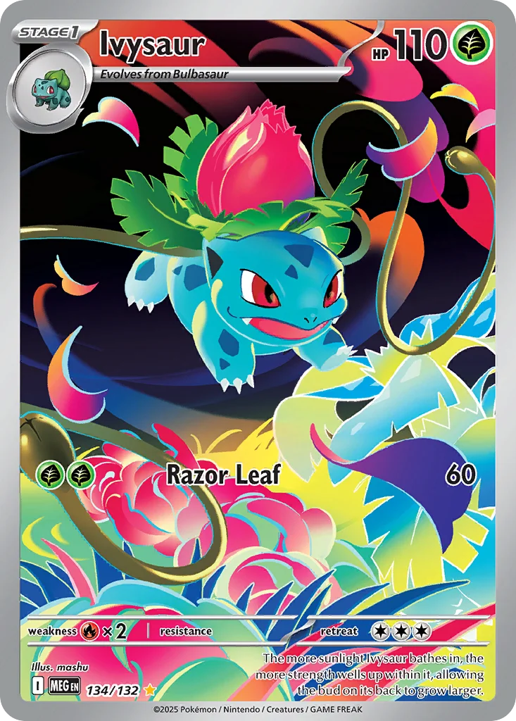 Ivysaur 134/132 Illustration rare