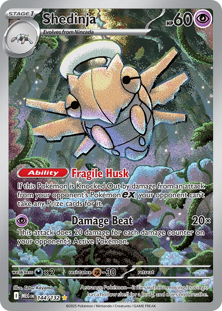 Shedinja 144/132 Illustration rare