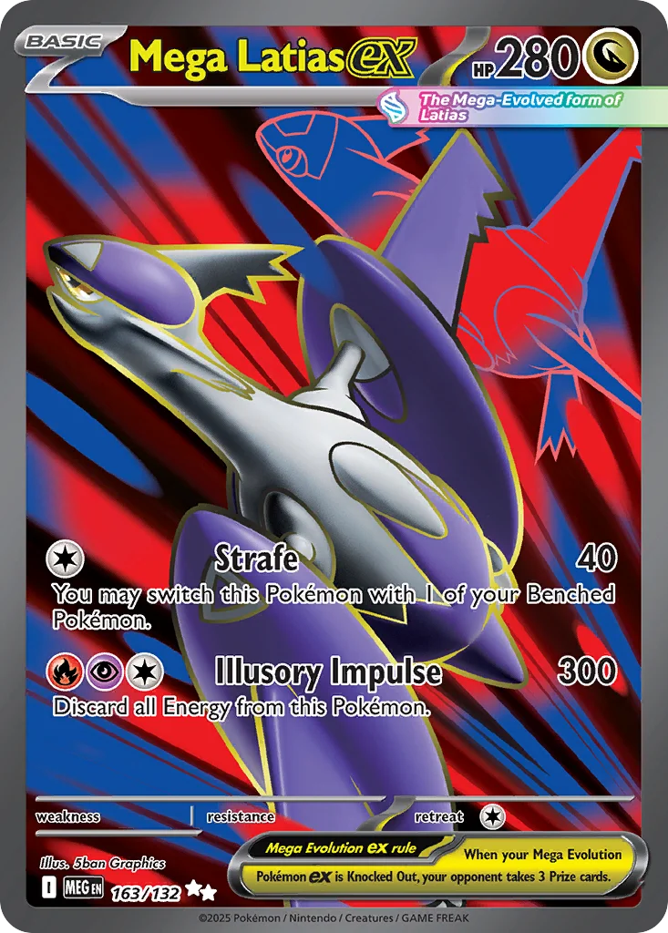 Mega Latias ex 163/132 Ultra rare