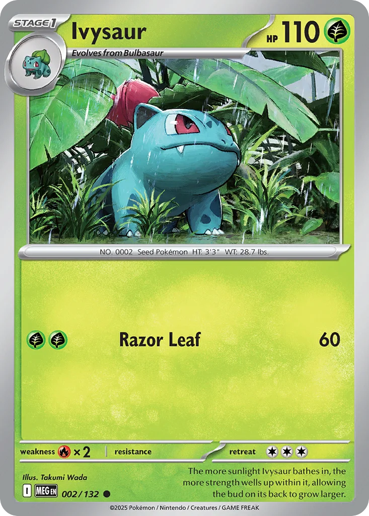Ivysaur 002/132 Common