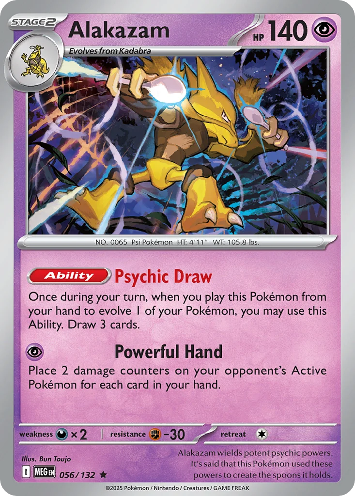 Alakazam 056/132 Rare