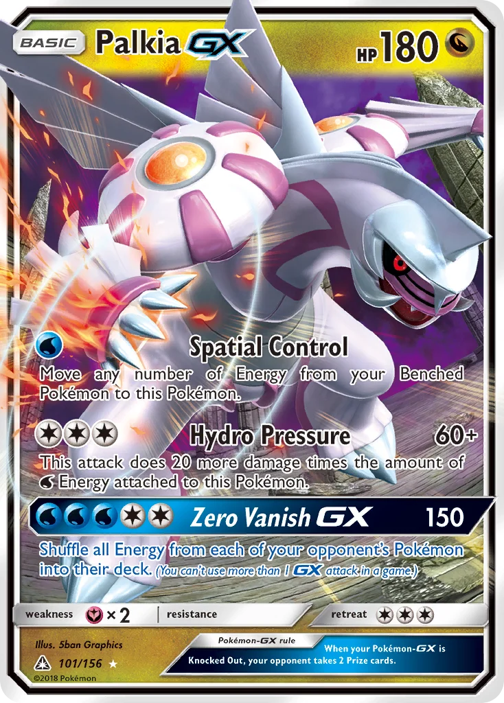 Palkia-GX 101/156 Rare holo gx