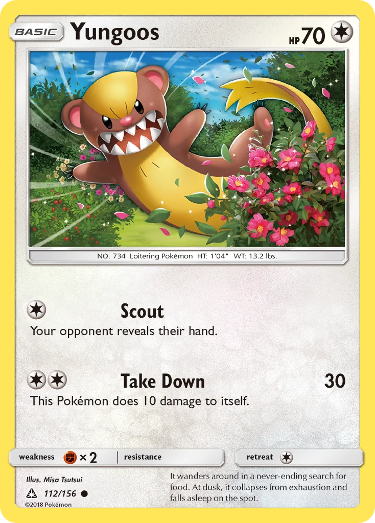 Yungoos 112/156 Common