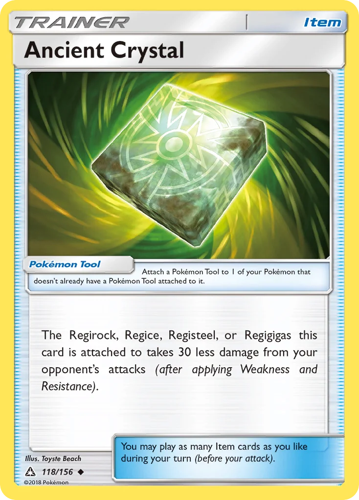 Ancient Crystal 118/156 Uncommon