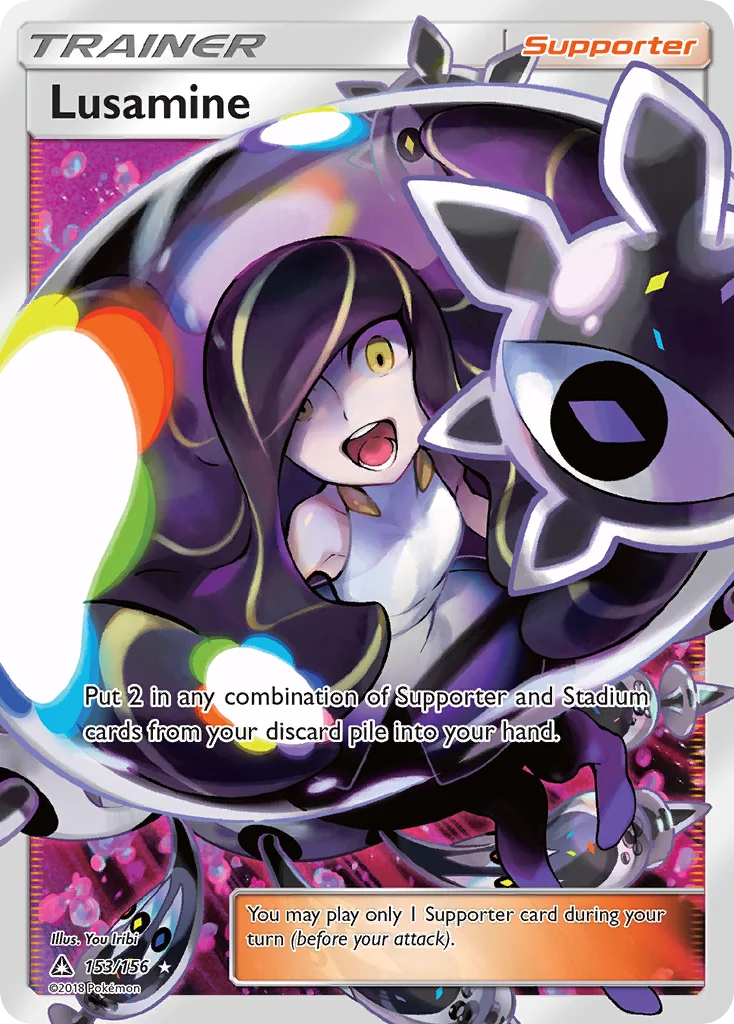 Lusamine 153/156 Rare ultra