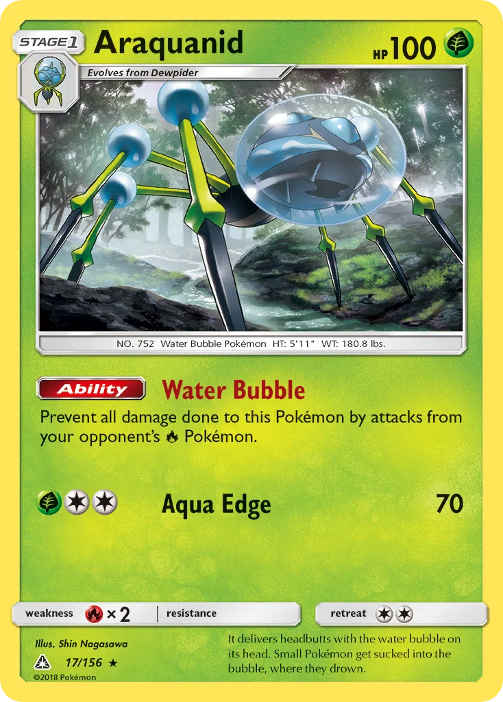 Araquanid 017/156 Rare