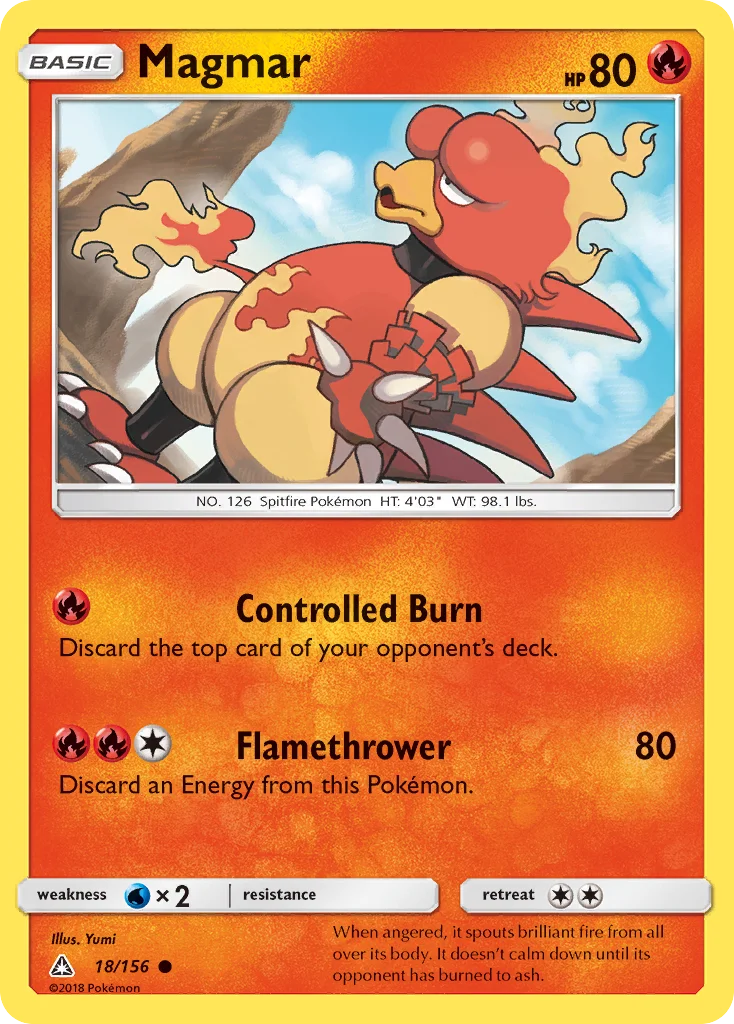 Magmar 018/156 Common