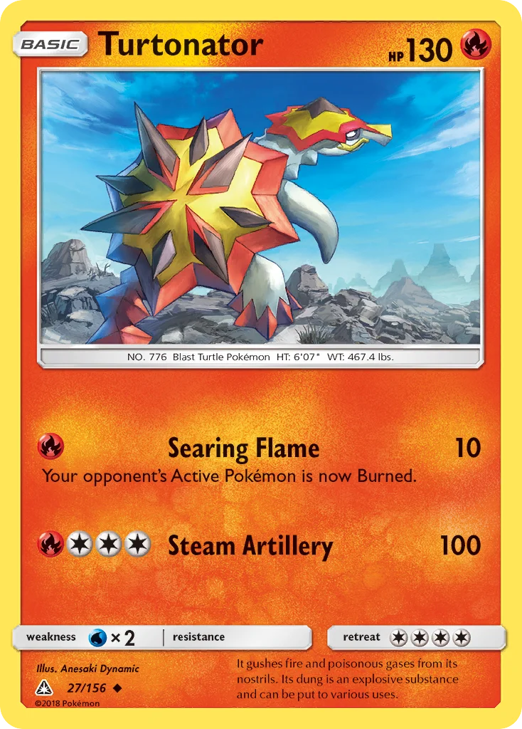 Turtonator 027/156 Uncommon