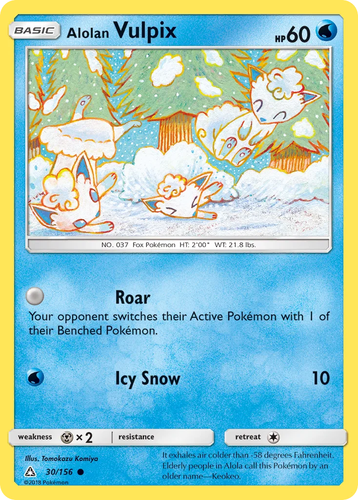 Alolan Vulpix 030/156 Common