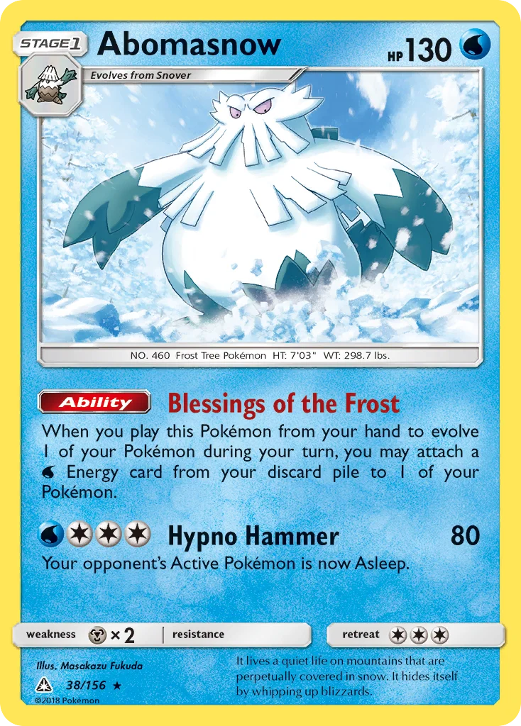Abomasnow 038/156 Rare