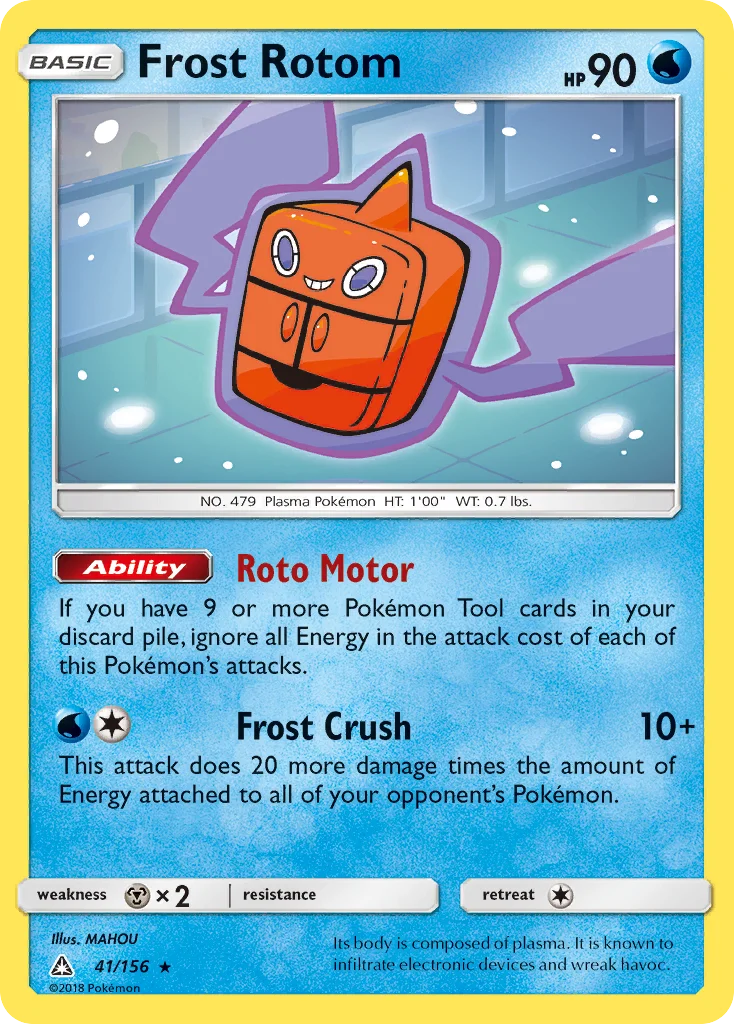 Frost Rotom 041/156 Rare