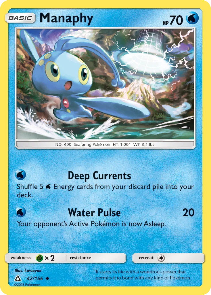 Manaphy 042/156 Uncommon