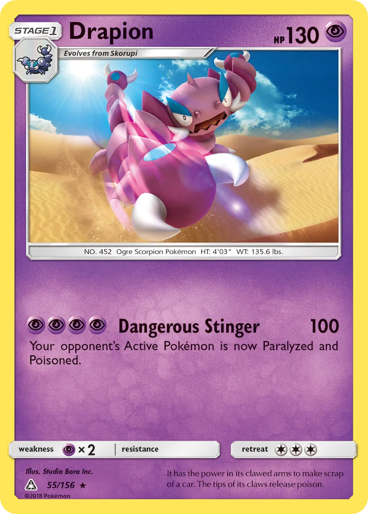 Drapion 055/156 Rare