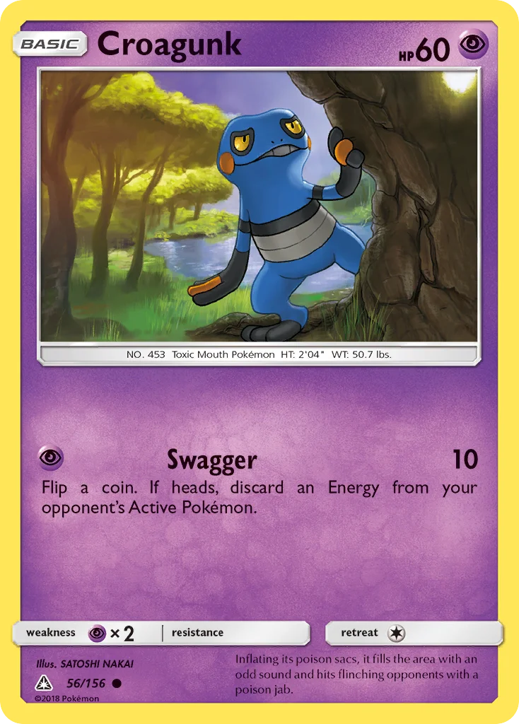 Croagunk 056/156 Common
