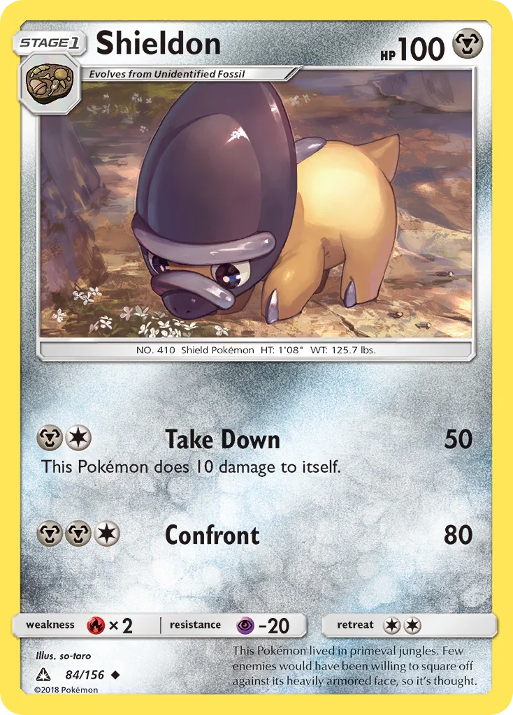 Shieldon 084/156 Uncommon