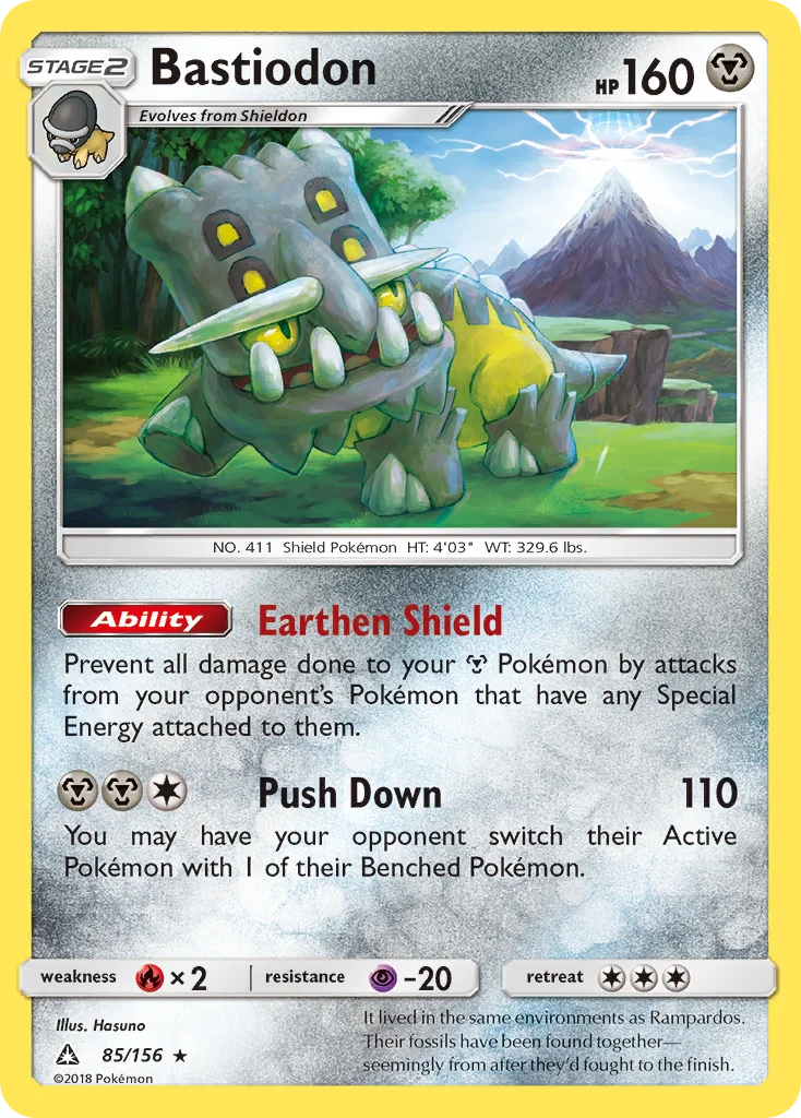 Bastiodon 085/156 Rare holo