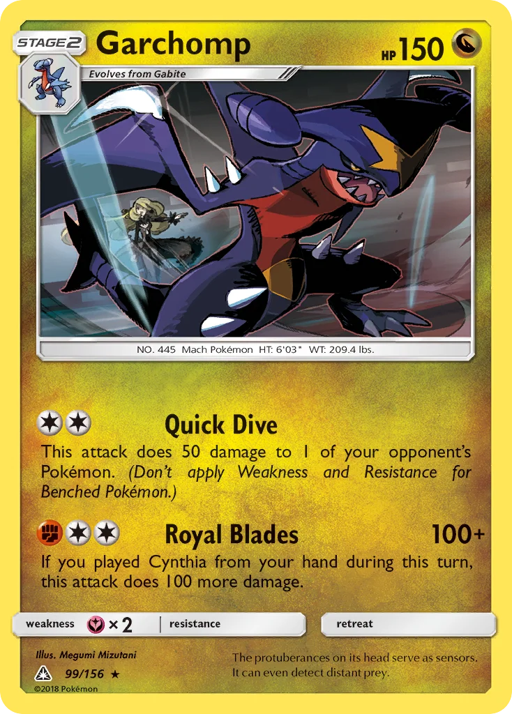 Garchomp 099/156 Rare