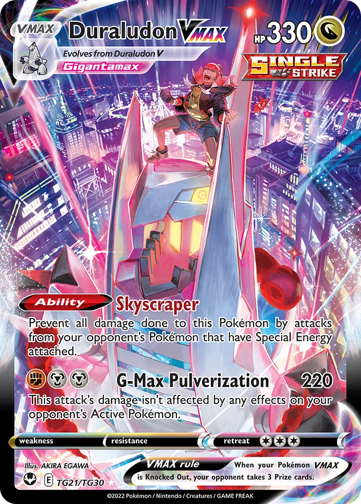 Duraludon VMAX TG21/30 Rare holo vmax