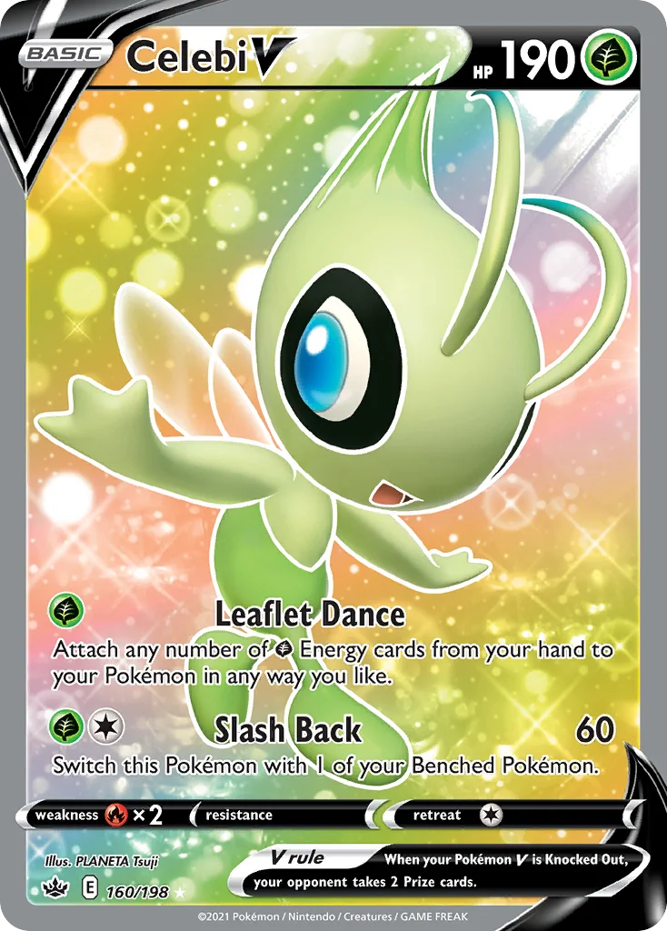 Celebi V 160/198 Rare ultra