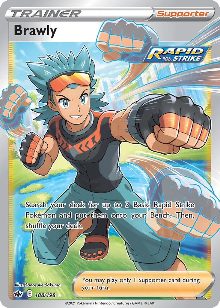 Brawly 188/198 Rare ultra