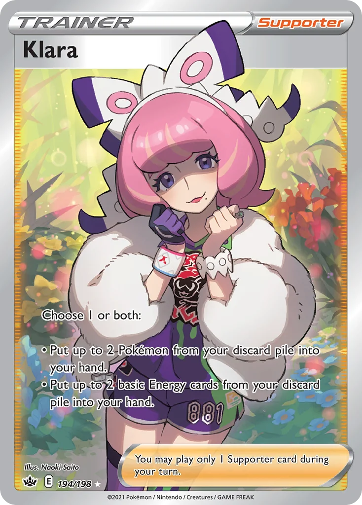 Klara 194/198 Rare ultra