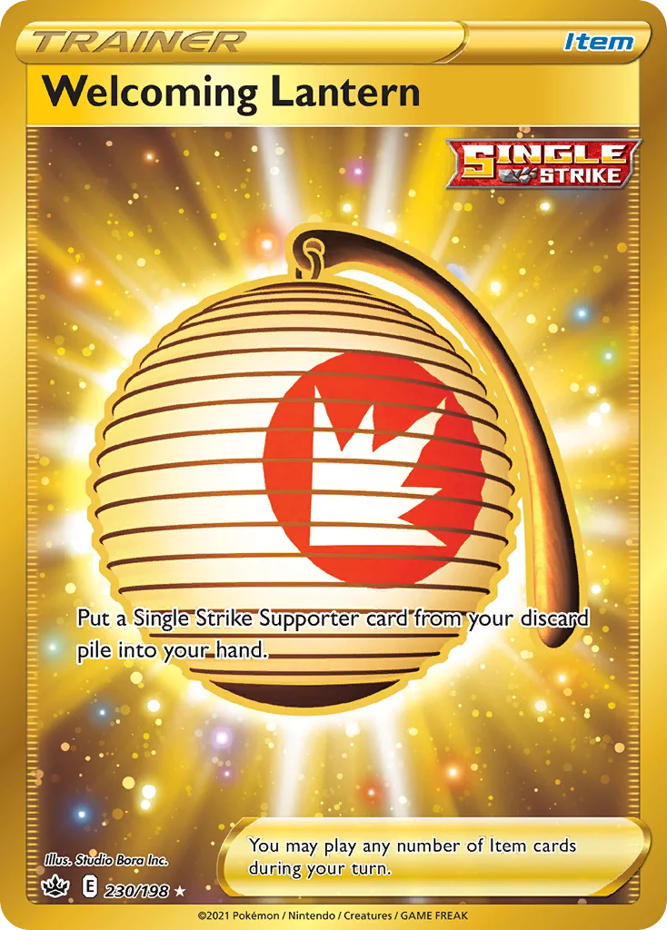 Welcoming Lantern 230/198 Rare secret
