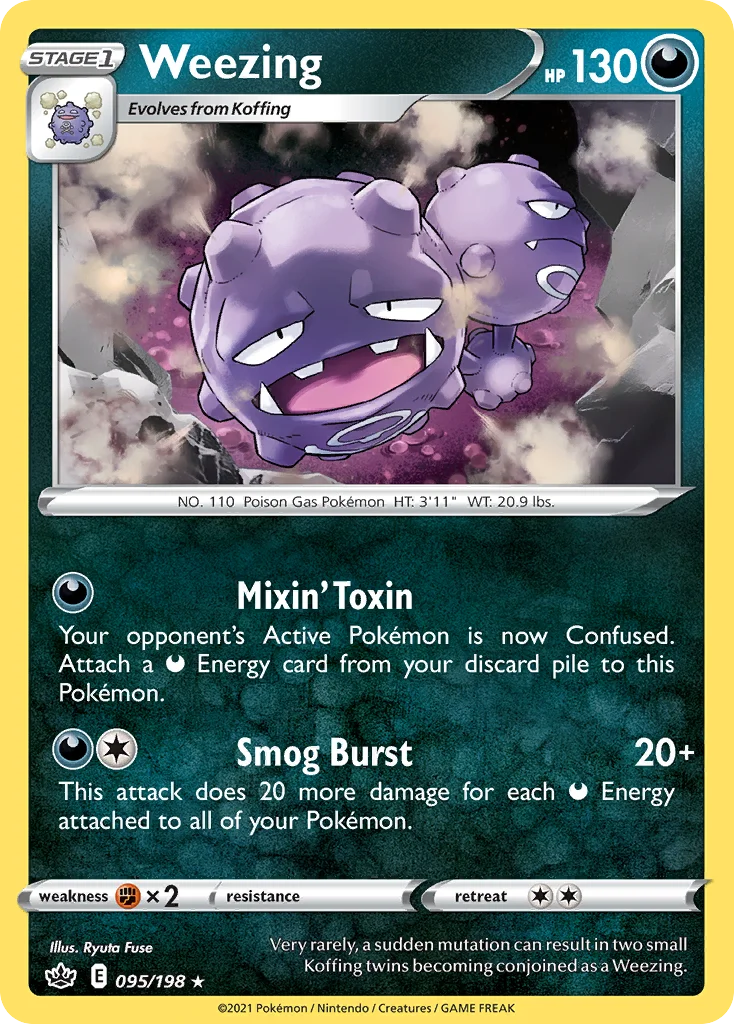 Weezing 095/198 Rare