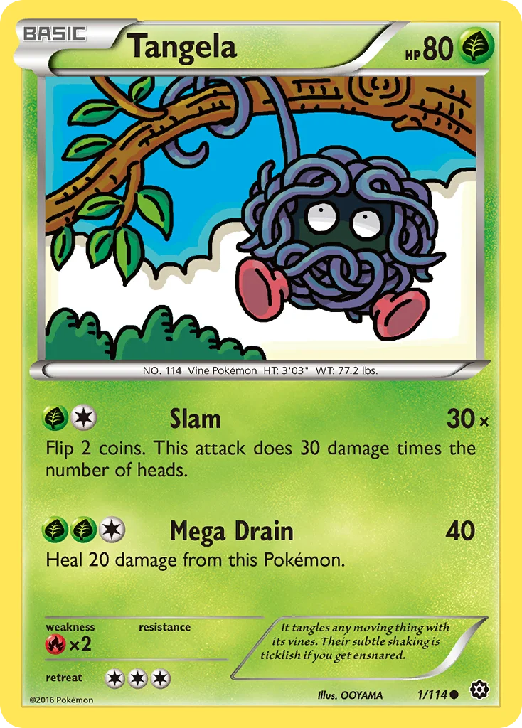 Tangela 001/114 Common