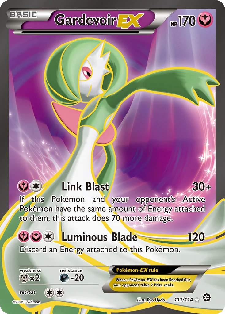 Gardevoir-EX 111/114 Rare ultra