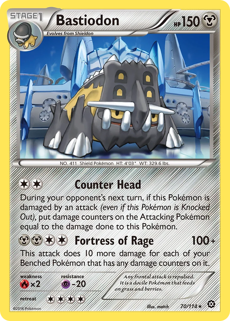 Bastiodon 070/114 Rare