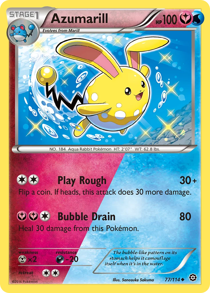 Azumarill 077/114 Uncommon