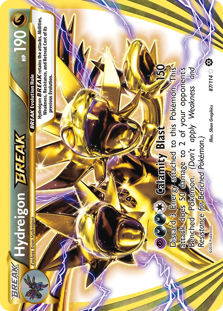 Hydreigon BREAK 087/114 Rare break