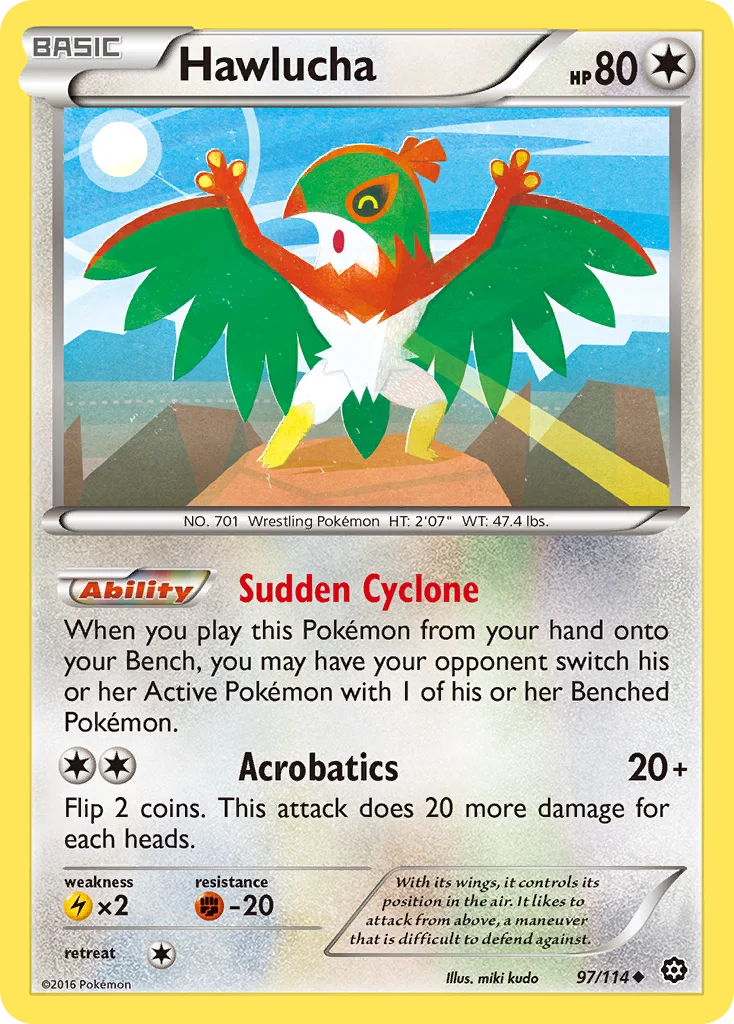 Hawlucha 097/114 Uncommon