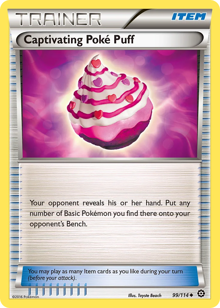 Captivating Poké Puff 099/114 Uncommon