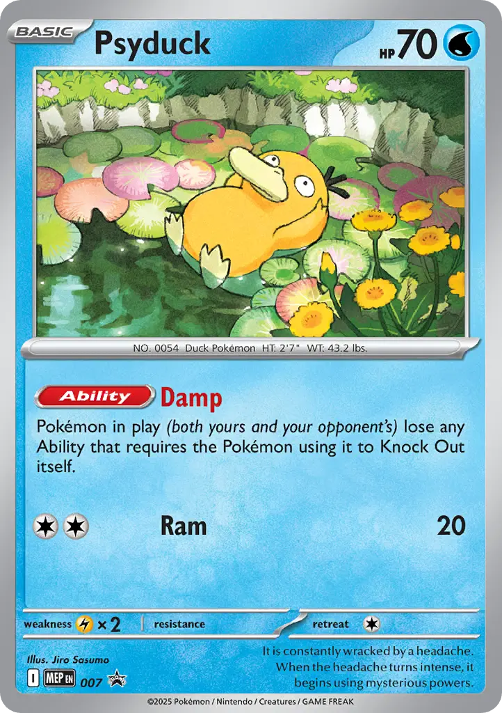 Psyduck 007 Promo