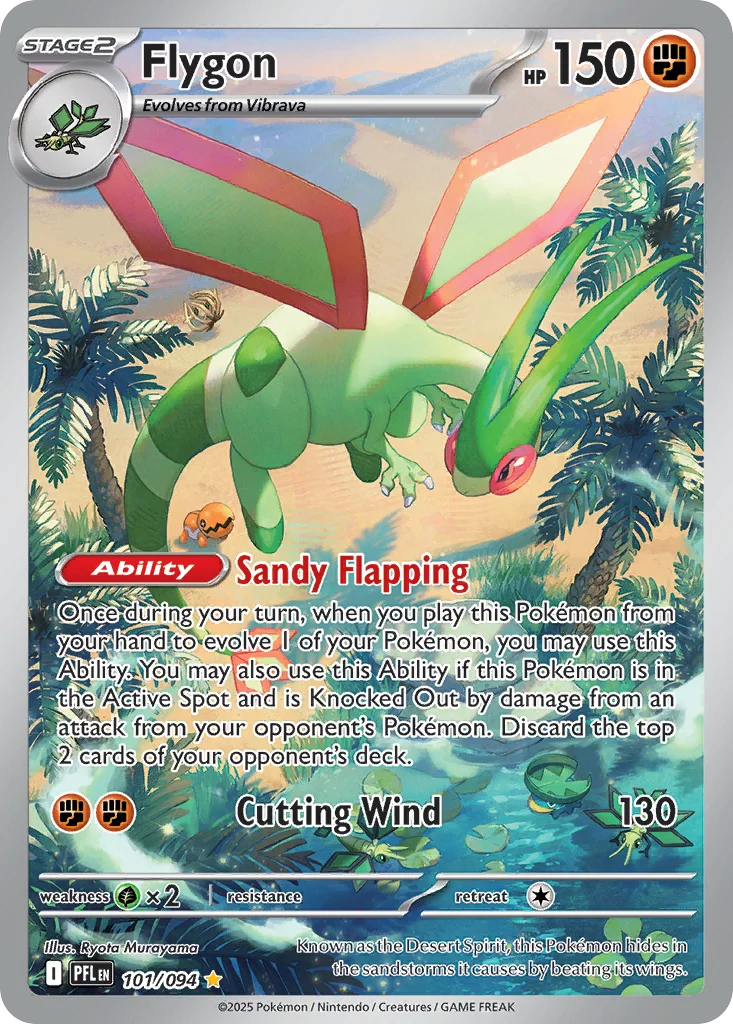 Flygon 101/94 Illustration rare