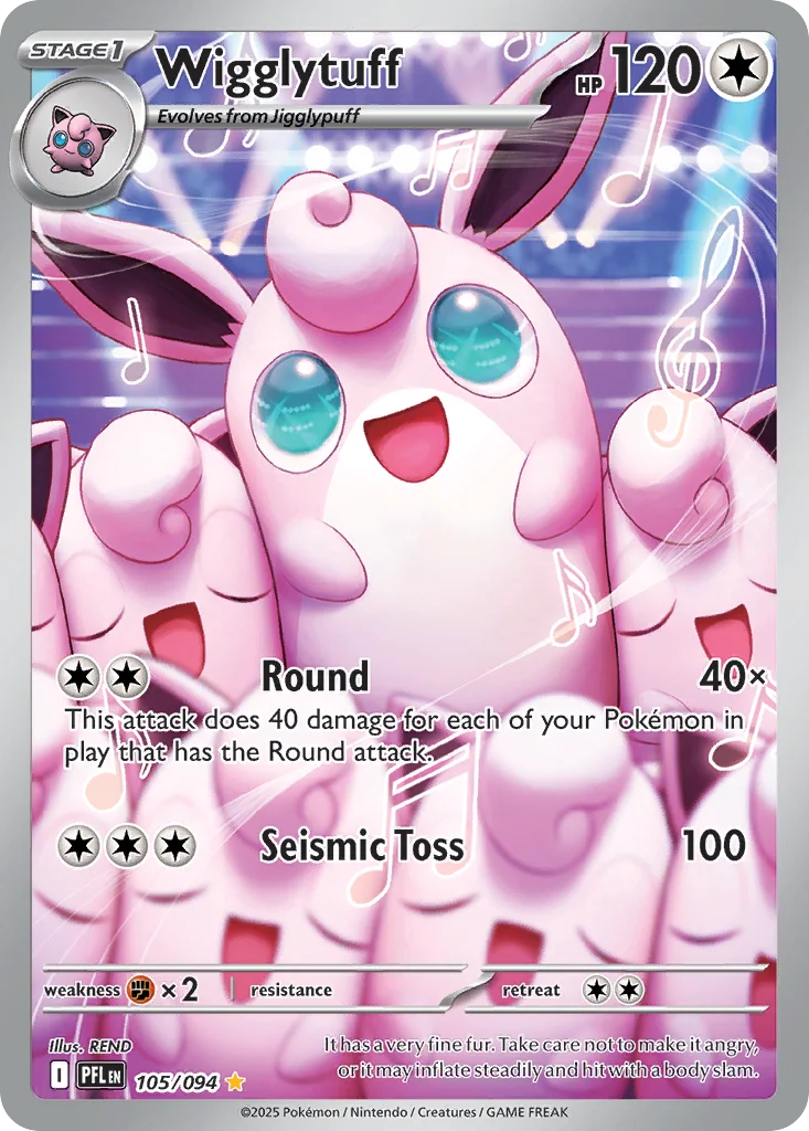 Wigglytuff 105/94 Illustration rare